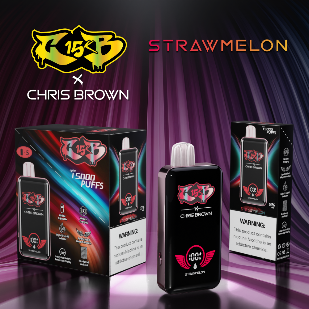 Chris Brown Vape CB15K 15000 |