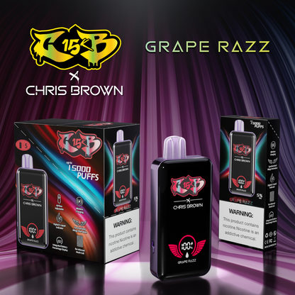 Chris Brown Vape CB15K 15000 |