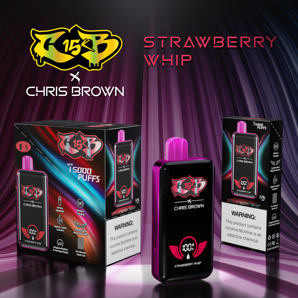 Chris Brown Vape CB15K 15000 |