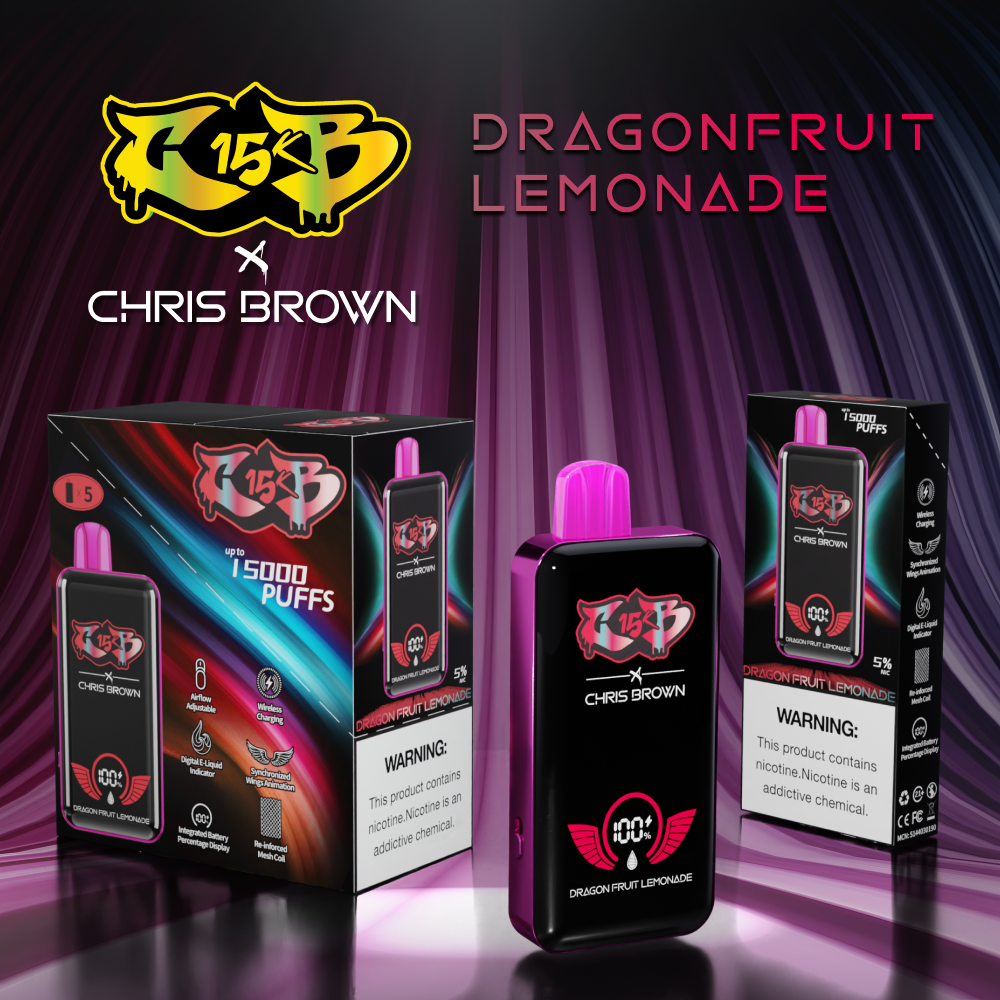 Chris Brown Vape CB15K 15000 |