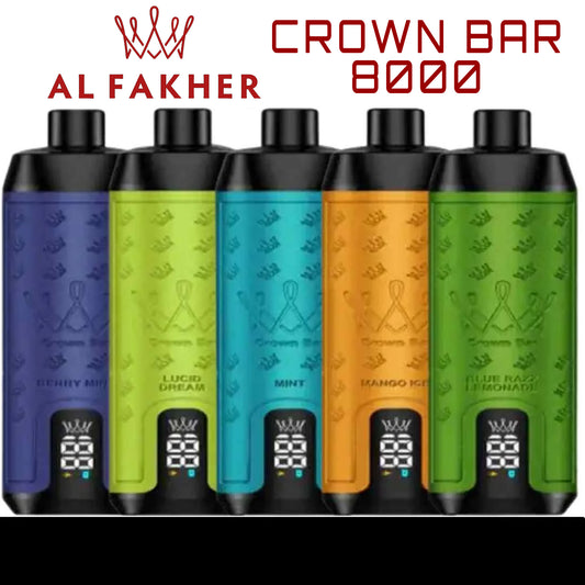 Al Fahker Crown Bar 8000 Vape |