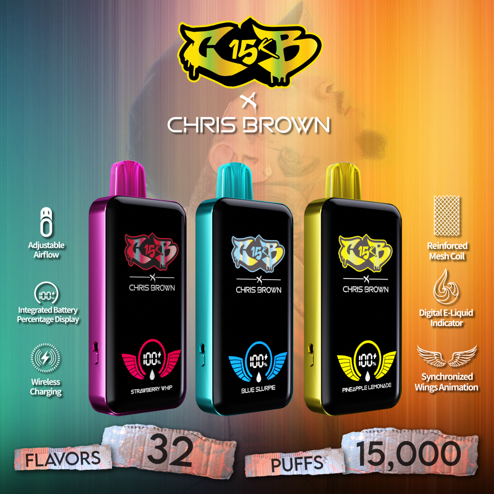 Chris Brown Vape CB15K 15000 |