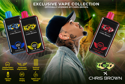 Chris Brown Vape CB15K 15000 |